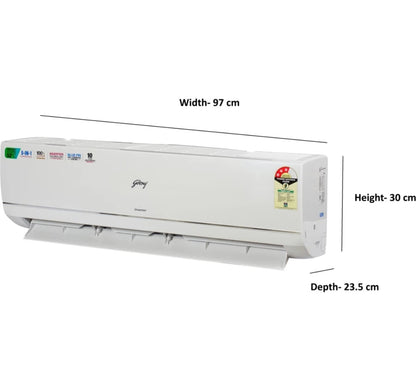 AC Godrej 1.5 Ton 3 Star Inverter AC – 5050W Cooling, Full Warranty + Gas | Fast Delivery Gurugram